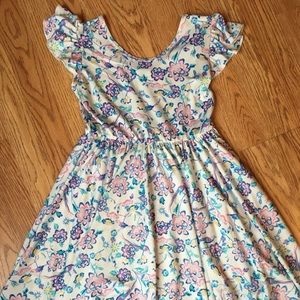Dot Dot Smile Floral Empire Dress Sz 8/10